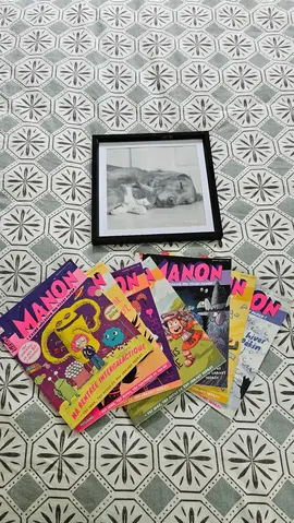 cadre enfant et magazines Manon