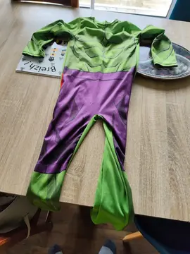 costume hulk 4/6 ans