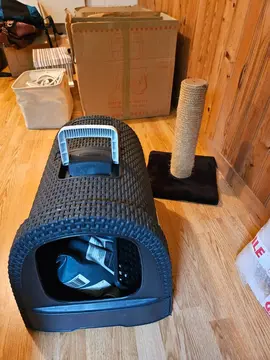 Accessoires pour chat (litière, panier...)