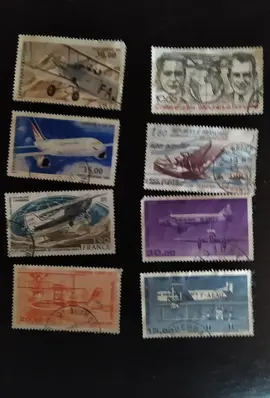 Timbres France aviation lot 2