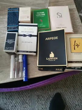 Different parfums ancien