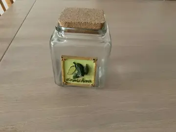 pot à cornichons ou autre en verre