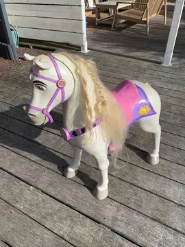 jouet cheval raisponce Maximus géant 80cm