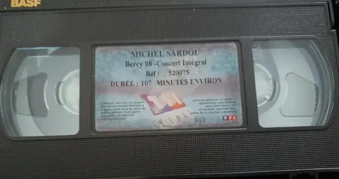 VHS MICHEL SARDOU
