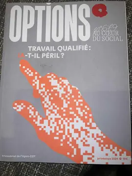 magazine OPTIONS Travail qualifié IA - T - PERIL ?