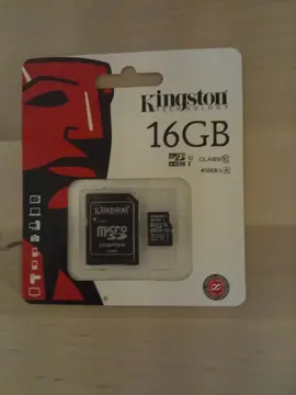 SD card 16GB Kingston Technology