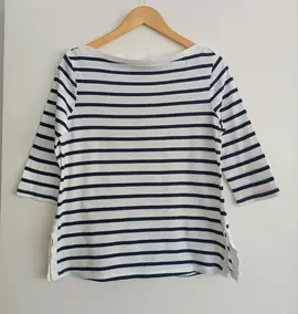 T-shirt marinière. Essentiel. Taille 40.