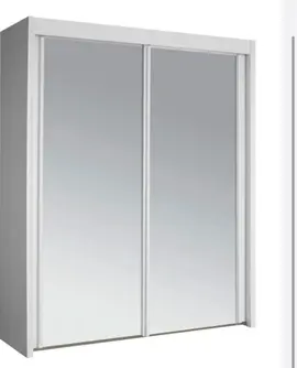 2 portes coulissantes avec miroir