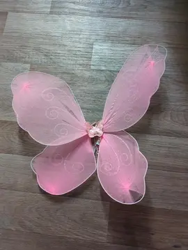 Paire d'ailes rose