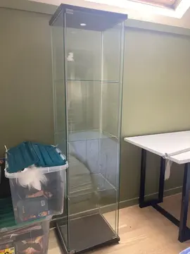 vitrine en verre