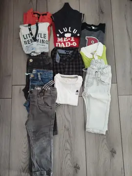 vêtements garçon et fille 12-18 mois