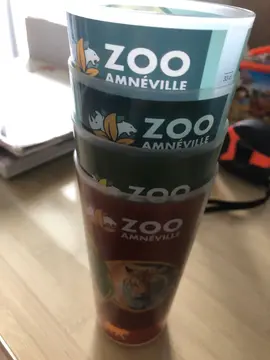 4 gobelets zoo d’Amneville