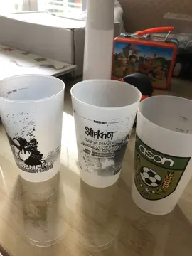 3 gobelets sonisphere et foot