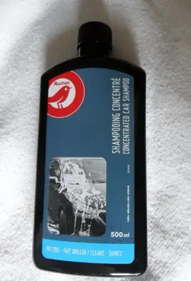 Shampooing pour auto