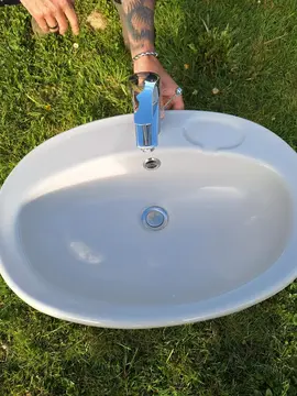 lavabo avec bonde