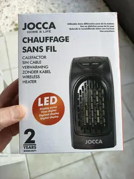 chauffage électrique sans fil
