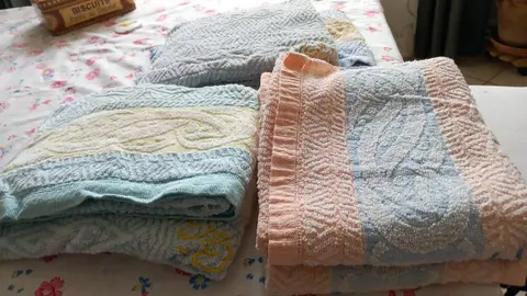 6 serviettes de toilette