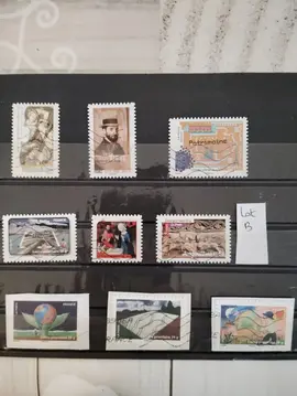 timbres français oblitérés lot B