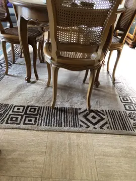 table + 6 chaises en chêne