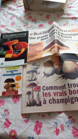 les champignons petits livres et revue