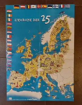 carte de l'Europe