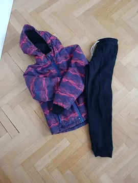 blouson ski fille 7/8 ans