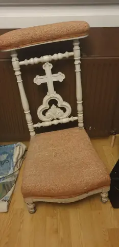 prie dieu à restaurer