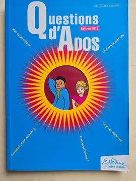 livre "questions d'ados" - édition 2012