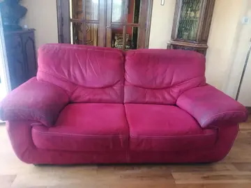 Canapé rouge