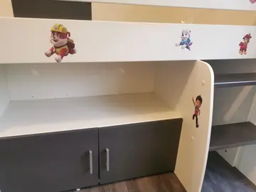 lit enfant avec rangement et cachette