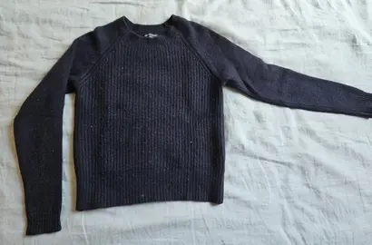 Pull femme cachemire bleu marine
