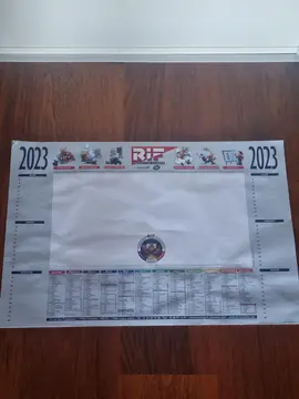 sous main calendrier 2023