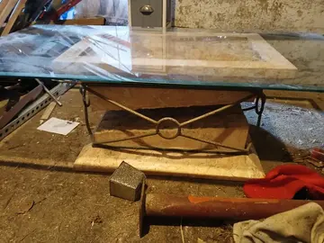 table basse en verre