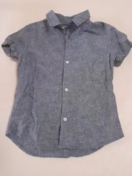 chemise manches courtes 4 ans