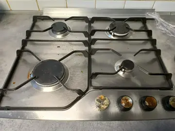 plaque de cuisson 4 feux (brûleurs pour gaz Butane)