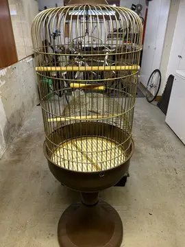 2 cages à oiseaux