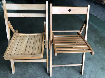 Chaises pliantes