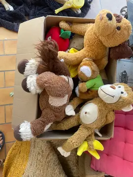 lot de peluches