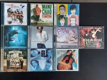 lot de CDs audio