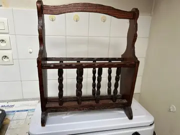porte revue en bois