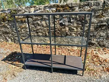 2 étagères Ikea VITTSJO