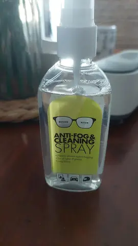 spray anti buée lunettes