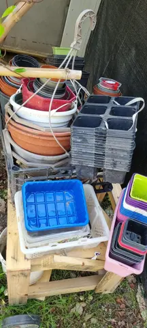 pots godets pour jardinage culture