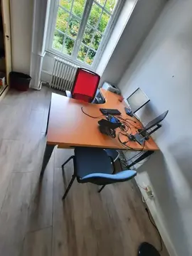 angle de bureau