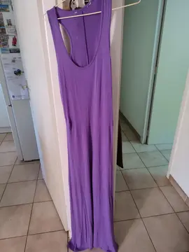 robe longue t 36 coton