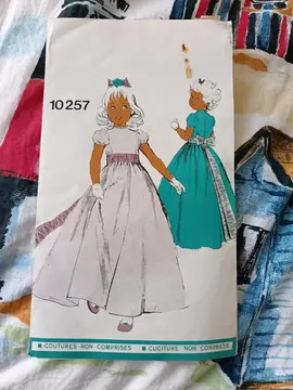 patron de robe fillette