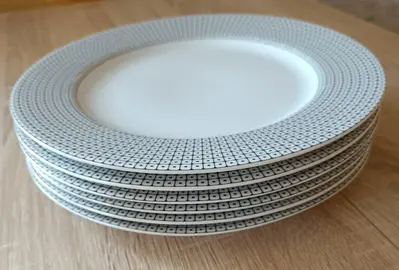 Lot de 6 assiettes plates