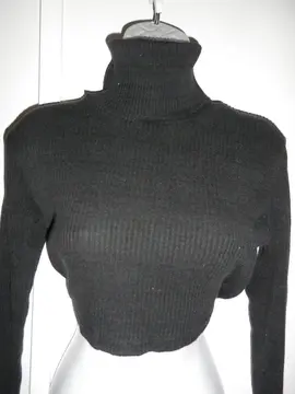 Pull court gris anthracite