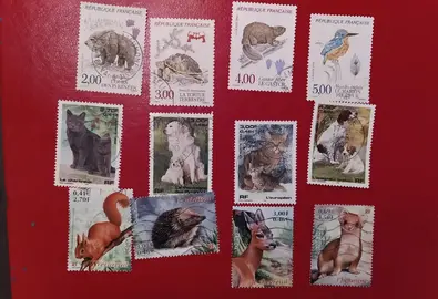 Timbres France 46