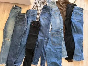lot de jeans pantalons 34 et 36